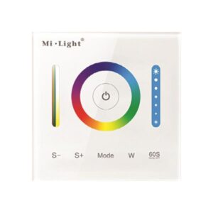 DIMMER ΧΩΝΕΥΤΟ ΓΙΑ ΤΑΙΝΙΑ LED RGBWW 15A 5 ΚΑΝΑΛΙΑ DC12V/180W 24V/360W EUROLAMP 147-70622