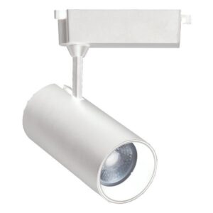 ΣΠΟΤ ΡΑΓΑΣ LED 2 ΓΡΑΜΜΩΝ 30W 3000K Φ80Χ160 ΛΕΥΚΟ PLUS EUROLAMP - 145-59056