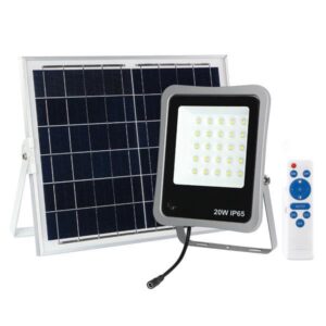 ΠΡΟΒΟΛΕΑΣ LED 20W SMD ΗΛΙΑΚΟΣ 4000K IP65 ΜΑΥΡΟΣ PLUS EUROLAMP - 147-69580