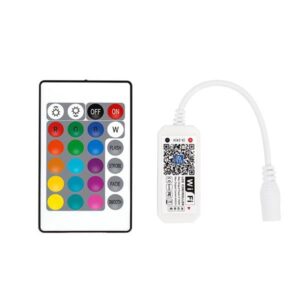ΑΣΥΡΜΑΤΟ CONTROLLER RF Wifi & Bluetooth RGBW DC5-24V, 4CH*4A(Max. 100W) EUROLAMP - 145-70621