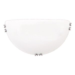 ΑΠΛΙΚΑ ΤΟΙΧΟΥ "PAROS" Φ30 Ε27 ΛΕΥΚΟ/ ΝΙΚΕΛ EUROLAMP 145-22403