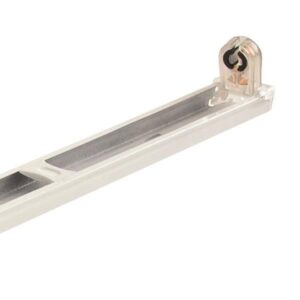 ΦΩΤΙΣΤΙΚΟ ΜΕΤΑΛΛΙΚΟ ΚΕΝΟ SLIM ΓΙΑ LED TUBE 1Χ1.20m EUROLAMP 147-56551