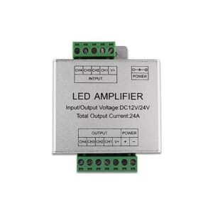 ΕΝΙΣΧΥΤΗΣ ΣΗΜΑΤΟΣ ΓΙΑ RGBW ΤΑΙΝΙΑ DC 6AX4 288W/12V 576W/24V EUROLAMP - 145-71473