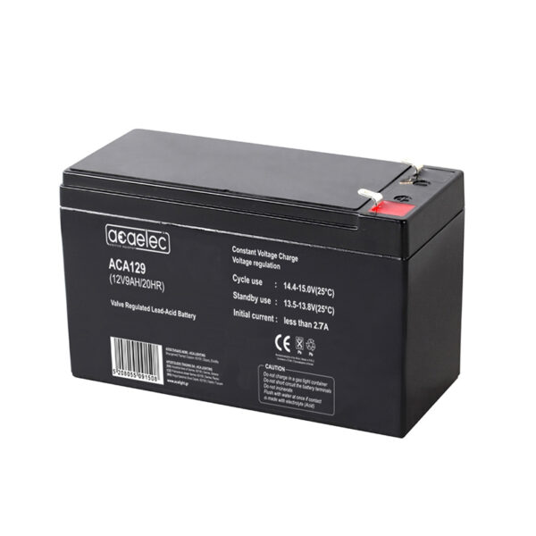 ΜΠΑΤΑΡΙΑ AGM VRLA 12V 9AH/20HR (F2 τερματικό) ACA - ACA129
