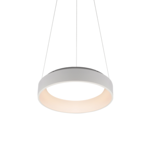 ΚΡΕΜΑΣΤΟ ΦΩΤΙΣΤΙΚΟ LED 34W 3000K 1700LM ΛΕΥΚΟ ΜΕΤΑΛΛΙΚΟ D45XH120CM APOLLO ACA - BR81LEDP45WH