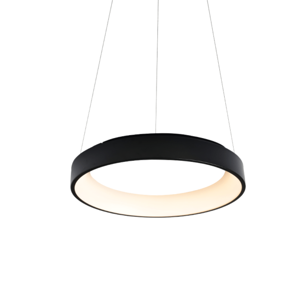 ΚΡΕΜΑΣΤΟ ΦΩΤΙΣΤΙΚΟ LED 80W 3000K 4100LM ΜΑΥΡΟ ΜΕΤΑΛΛΙΚΟ D78XH120CM APOLLO ACA - BR81LEDP78BK