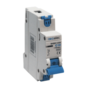 Ασφάλεια Αυτόματη Καμπύλης C 10Α 6KA 1P ACA - DY02060306