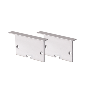 SET OF METAL END CAPS FOR P281, 2 PCS WITHOUT HOLE   ACA - EP281