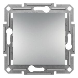 Schneider Asfora μπουτόν απλό Αλουμίνιο - EPH0700161