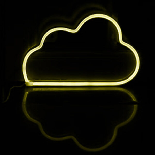 ΣΥΝΝΕΦΟ, 48 NEON LED ΛΑΜΠΑΚΙΑ ΜΕ ΜΠΑΤΑΡΙΑ (3xAA)/USB, ΘΕΡΜΟ ΛΕΥΚΟ, IP20, 29.5x2x18.5cm ACA - F04001316