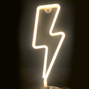 ΑΣΤΡΑΠΗ, 98 NEON LED ΛΑΜΠΑΚΙΑ ΜΕ ΜΠΑΤΑΡΙΑ (3xAA)/USB, WW, IP20, 34x2x13cm ACA - F040013182