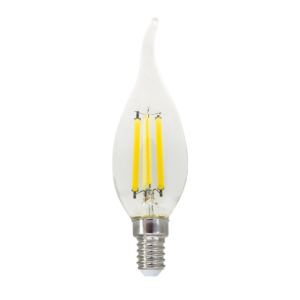 LED Λάμπα E14 Filament 6W Φλόγα Diolamp 360° 760lm 2700K - FLAM6WWTIP
