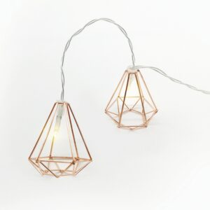 METAL DIAMOND 10LED ΛΑΜΠΑΚΙΑ ΣΕΙΡΑ ΜΠΑΤΑΡ.(3xAA)&ΧΡΟΝΟΔΙΑΚ (6ΟΝ/18OFF) ΘΕΡΜΟ ΛΕΥΚΟ ΧΑΛΚΙΝΟ ΜΕΤΑΛΛ ACA - FMCDIAM10WW2AT