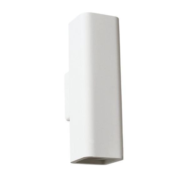 Γύψινο Φωτιστικό Τοίχου Up-Down 2xGU10 Λευκό ACA DECOR  - G85102W