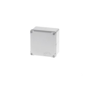 Αδιάβροχο IP65 κουτί διακλάδωσης 100x100x60 Λευκό GEROS - GR17004