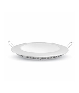LED Πάνελ Στρογγυλό 18W V-TAC 120° 1400lm Ø225 Θερμό 3000K - 214860