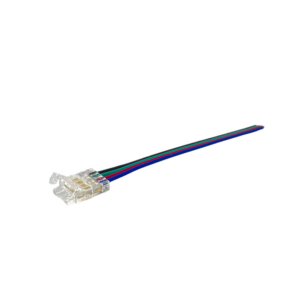 ΚΑΛΩΔΙΟ ΤΡΟΦΟΔΟΣΙΑΣ ΓΙΑ 10mm RGB 5050 LED ΛΩΡΙΔΑ ACA - MT10RGBCABLE