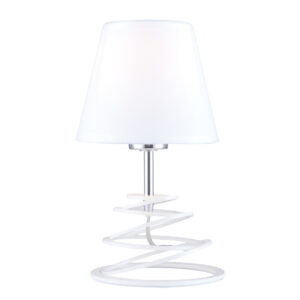 ΠΟΡΤΑΤΙΦ ΛΕΥΚΟ ΜΕΤΑΛΛΙΚΟ 1XE27 LAGOS ACA DECOR  - OYD10134WTL1