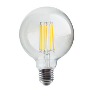 LED Λάμπα E27 G95 Filament 12W Diolamp 360° 1600lm 4000K - PALA9512NW
