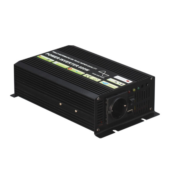 INVERTER ΚΑΘΑΡΟΥ ΗΜΙΤΟΝΟΥ 600W, 12VDC ACA - PIP612N