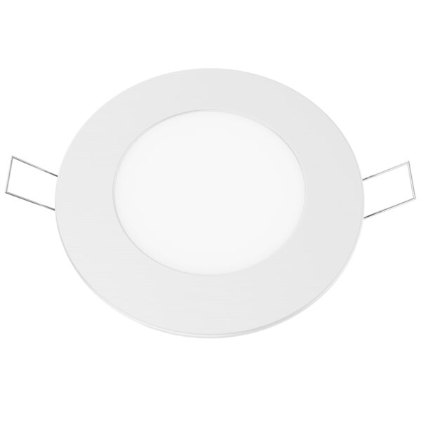 LED Πάνελ Στρογγυλό 6W Ø120 400lm Θερμό Λευκό 3000Κ ACA – PLATO630RW