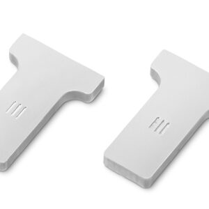 GEA LUCE Kit 2 Μαύρες Τάπες Προφιλ Αλουμινίου - PRITASFN