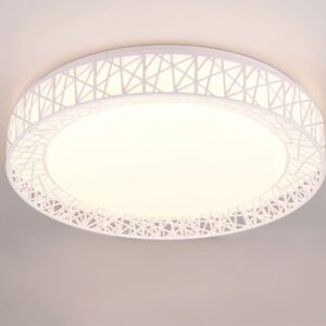 Φωτιστικό Οροφής CLUSTER Reality LED 40W 4300lm CCT Dimmable Με Χειριστήριο Λευκό - R67321101