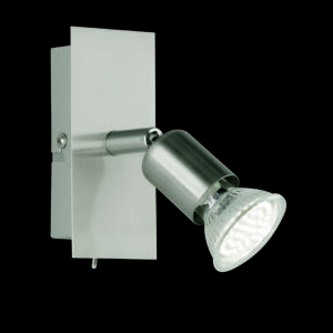 Σποτ Reality LED 3W GU10 Νίκελ Ματ Μεταλλικό 280lm 3000K  R82941107