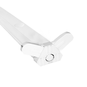 Σκαφάκι T8 2×18W για LED Λευκό IP20 Ανοξείδωτο – TH3218LED