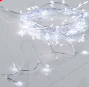 50 CLUSTER LED ΛΑΜΠΑΚΙΑ ΣΕΙΡΑ ΨΥΧΡΟ ΛΕΥΚΟ ΑΣΗΜΙ ΚΑΛΩΔ ΧΑΛΚΟΥ & ΜΠΑΤΑΡ 3xAA IP20 2.5m+30cm 3W ACA - X01502117
