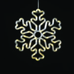 "PLASTIC SNOWFLAKE" 50 LED ΛΑΜΠΑΚΙΑ WW ΜΠΑΤ. (3ΧΑΑ)/USB, IP20, 30.5*0.7*27.5 ACA - X04501311