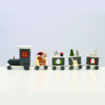 WOODEN TRAIN  9 LED ΛΑΜΠ  ΣΕΙΡΑ ΘΕΡΜΟ ΜΠΑΤ (2ΧΑΑA) 45*5*11cm IP20 ACA - X0511127