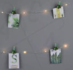 12 X-MAS TREE CLIPS, 25 LED WW Λ/ΚΙΑ ΑΣΗΜΙ ΧΑΛΚΟΣ ΜΠ/ΡΙΕΣ (3xAA), IP20, 240+30cm, ΔΙΑΦ. ΚΑΛ. ΤΡ/ ACA - X05251112
