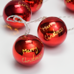 "PLASTIC BALLS" 10LED ΛΑΜΠΑΚ ΣΕΙΡΑ ΜΠΑΤΑΡ.(3xAA)&ΧΡΟΝΟΔΙΑΚ(6ΟΝ/18OFF)ΘΕΡΜΟ ΛΕΥΚΟ KOKKINO ΠΛΑΣΤΙΚ ACA - X061011301