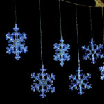 SNOWFLAKE ICICLE 120 CW LED ΒΡΟΧΗ, 30/50CM, ΑΝΤΑΠΤ(31V)ΣΤΑΘΕΡΑ, ΕΠΕΚΤ(ΜΑΧ 3)IP44, 3m ΔΙΑΦ. ΚΑΛ. ACA - X0612024203
