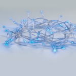 20LED ΛΑΜΠ. ΣΕΙΡΑ ΜΠΑΤ. (2xAA), ΜΠΛΕ ΣΤΑΘΕΡΑ,IP20, 190+30cm, ΔΙΑΦ. ΚΑΛ. ΤΡΟΦ. ACA - X0620612