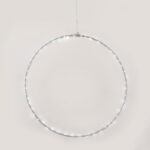 D50CM SILVER ROUND 65 ΜΙΝΙ LED ΛΑΜ, CW, ΑΣΗΜΙ ΚΑΛΩΔ. ΧΑΛΚΟΥ,ΑΝΤΑΠΤ.(3VDC),IP44, 3M ΔΙΑΦ ΚΑΛ ACA - X066524227