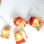 WOOVEN BAGS, 10 LED ΛΑΜΠ. ΣΕΙΡΑ WW ΜΠΑΤ. (2XAA)  IP20 135+15CM ΔΙΑΦ ΚΑΛ ΤΡΟΦ. ACA - X07101148