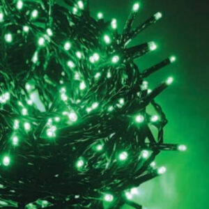 100 LED ΛΑΜΠ. ΣΕΙΡΑ (ANA 5cm), ΠΡΑΣΙΝΟ,ΑΝΤΑΠΤ.(31VDC)& ΕΠΕΚΤ.(MAX 6 ΣΕΤ),IP44, 5m, ΠΡΑΣΙΝΟ ΚΑΛ. ACA - X08100511