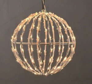 3D BALL ΣΧΕΔΙΟ 150 LED ΛΑΜΠ.ΣΕΙΡΑ, ΘΕΡΜ ΛΕΥΚΟ,ΑΝΤΑΠΤ.(4.5VDC), IP44, 30x30x31cm,ΛΕΥΚΟ ΚΑΛ.,5m ACA - X081501413