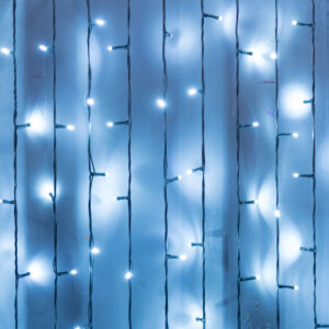 240 LED ΛΑΜΠΑΚΙΑ ΚΟΥΡΤΙΝΑ ΚΑΟΥΤΣΟΥΚ, CW., ΕΠΕΚΤ. (ΜΑΧ 8), ΣΤΑΘΕΡΑ,IP65, 200x100cm, 1.5M ΚΑΛ. ΤΡΟΦΟΔ. ACA - X08240231N