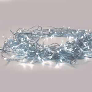300 LED ΛΑΜΠAKIA ΣΕΙΡΑ (ANA 5cm), CWΑΝΤΑΠΤ.(31VDC) & 8 ΠΡΟΓΡΑΜ.,IP44, 15m, ΔΙΑΦ ΚΑΛ ACA - X08300222