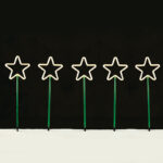 5 GARDEN STARS, 400 WW LED 8 ΛΕΙΤΟΥΡΓ., ΑΝΤΑΠ. (31VDC) IP44  400X66CM (1m ΑΠΟΣΤ.), 5m. ΚΑΛ. ΤΡΟΦ ACA - X084001125