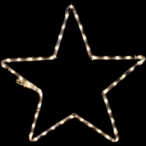STAR 48 LED ΣΧΕΔΙΟ 2m ΜΟΝΟΚΑΝΑΛ ΦΩΤΟΣΩΛ ΘΕΡΜΟ ΛΕΥΚΟ IP44 55cm 1.5m ΚΑΛΩΔ ACA - X08481215
