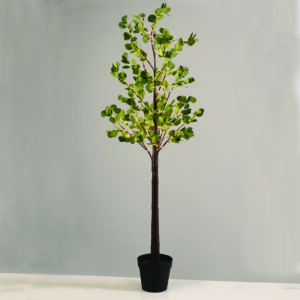 EUCALYPTUS LEAF TREE 240 WW LED ΛΑΜΠ. ΑΝΤΑΠΤ:4,5V IP44 ΥΨΟΣ 180cm ΓΛΑΣΤΡΑ 5m ΚΑΛ  ACA - X102401449