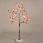 SNOW RED BERRY TREE 48 WW LED ΛΑΜΠΑΚ.ΑΝΤΑΠΤ.(24VDC) IP44 20X20X120CM 3M KΑΦΕ ΚΑΛ. ΤΡΟΦ. ACA - X1048143