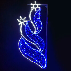 2 BETHLEHEM STARS RIGHT 628LED 15m ΜΟΝΟΚ ΦΩΤ 9,6m ΛΑΜΠ ΣΕΙΡ ΜΠΛΕ&ΨΥΧΡ ΣΤΑΘ IP65 180x80cm 1,5m ΚΑΛ ACA - X1762826117R