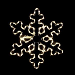 SNOWFLAKE 96 LED ΣΧΕΔΙΟ 4m ΜΟΝΟΚΑΝΑΛ ΦΩΤΟΣΩΛ ΘΕΡΜΟ ΛΕΥΚΟ ΜΗΧΑΝΙΣΜΟ FLASH IP44 56cm 1.5m ΚΑΛΩΔ ACA - XSNOWBLEDWW56