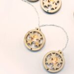 WOODEN CHRISTMAS MOTIFS ΣΤΡΟΓΓΥΛΟ ΑΣΤΕΡΙ 10LED ΛΑΜΠΑΚ ΣΕΙΡΑ ΜΠΑΤΑΡ.(3xAA)&ΧΡΟΝΟΔΙΑΚ 6ΟΝ/18OFF ACA - XWBSTARS102AT