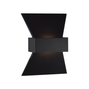 ACA DECOR   - Επίτοιχο Φωτιστικό LED 6W 3000K Αλουμίνιο Μαύρο 20Χ16Χ7cm